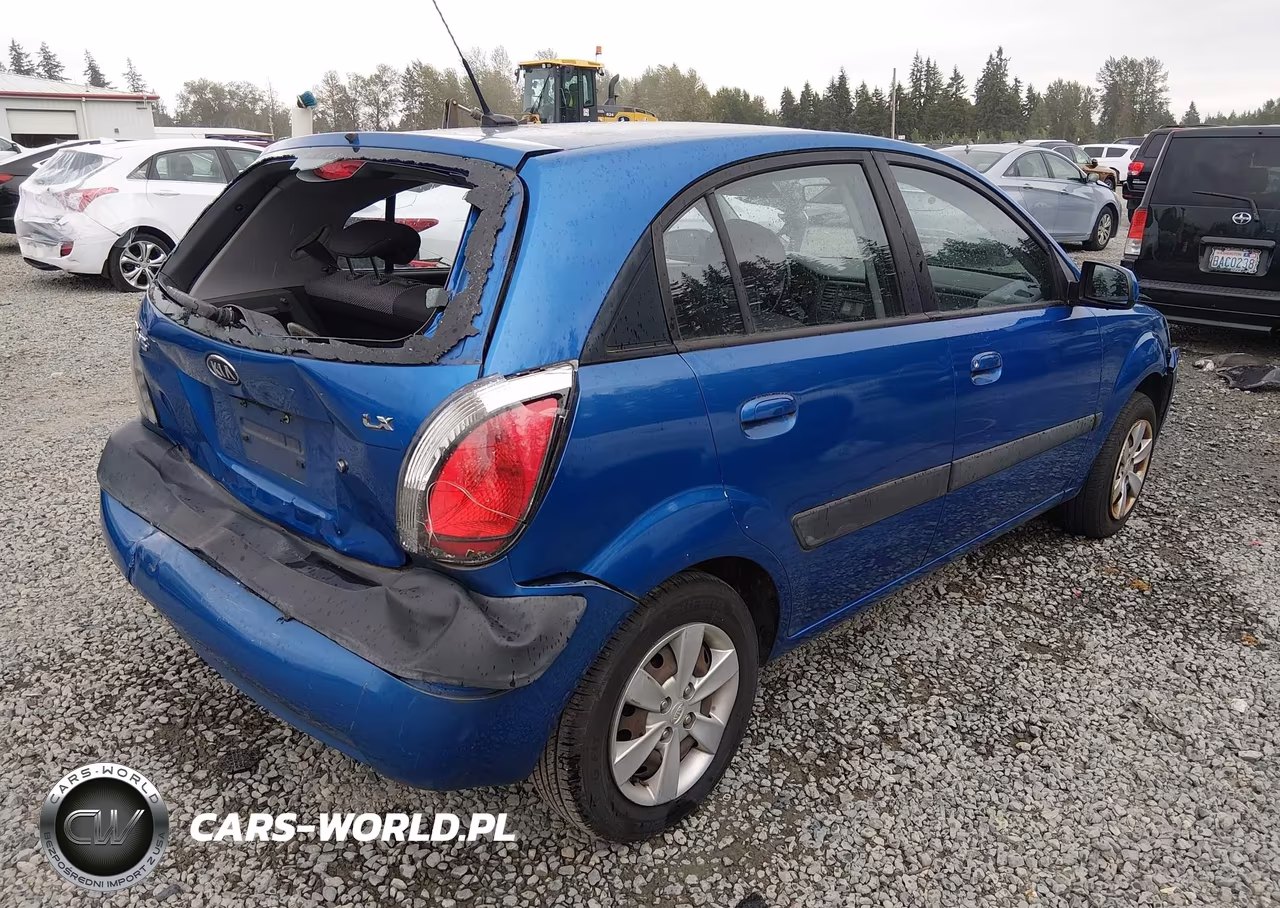 2009 Kia Rio5 Lx VIN:KNADE243596581215 - 4