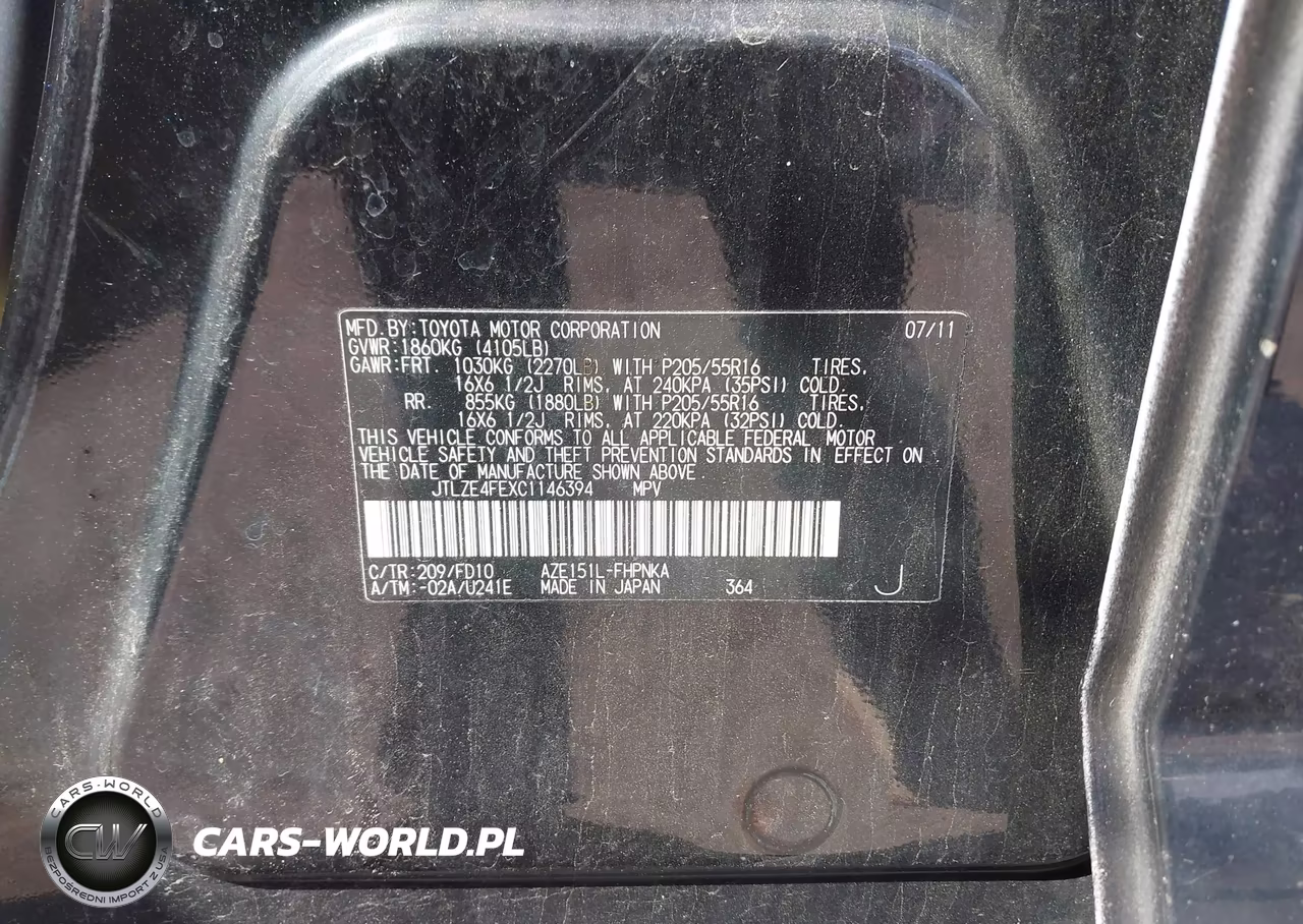 2012 Scion Xb VIN:JTLZE4FEXC1146394 - 9