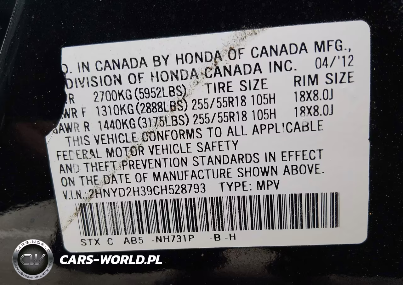 2012 Acura Mdx Technology Package VIN:2HNYD2H39CH528793 - 9