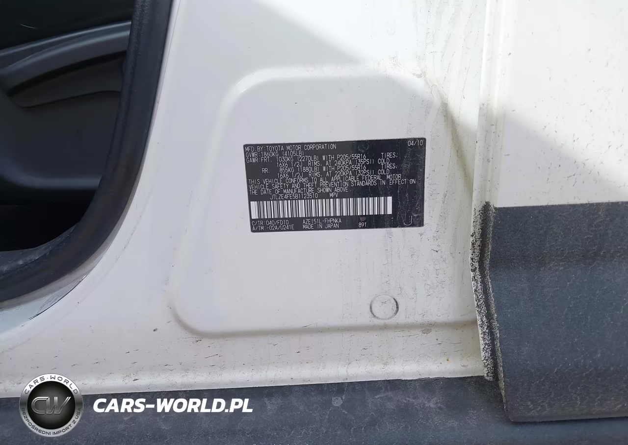 2011 Scion Xb VIN:JTLZE4FE5B1123510 - 9