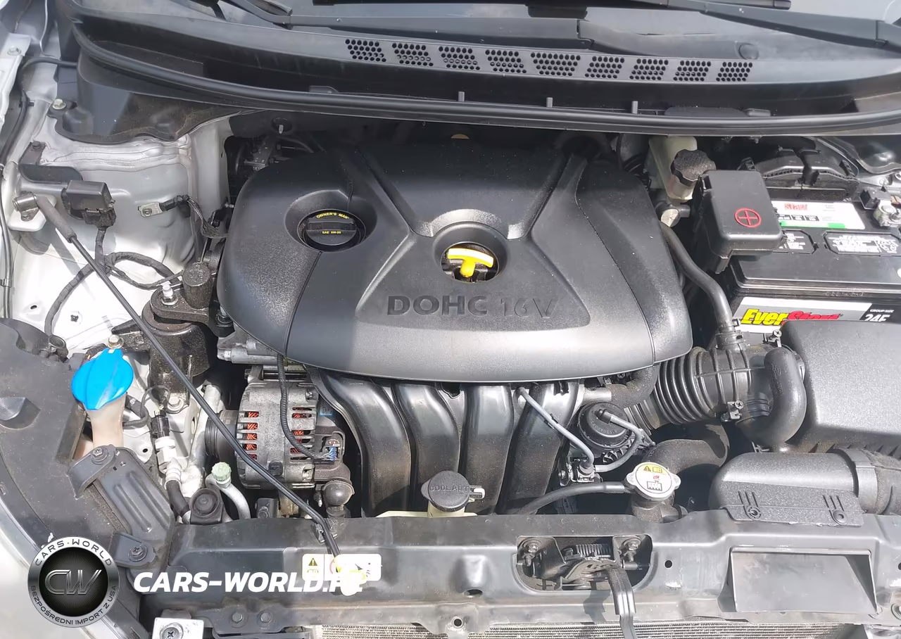 2014 Hyundai Elantra Se VIN:5NPDH4AE3EH498913 - 10