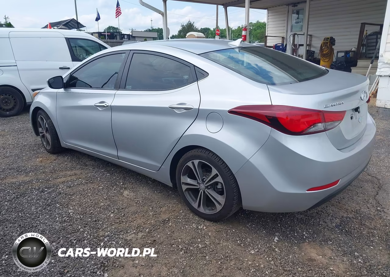 2014 Hyundai Elantra Se VIN:5NPDH4AE3EH498913 - 3