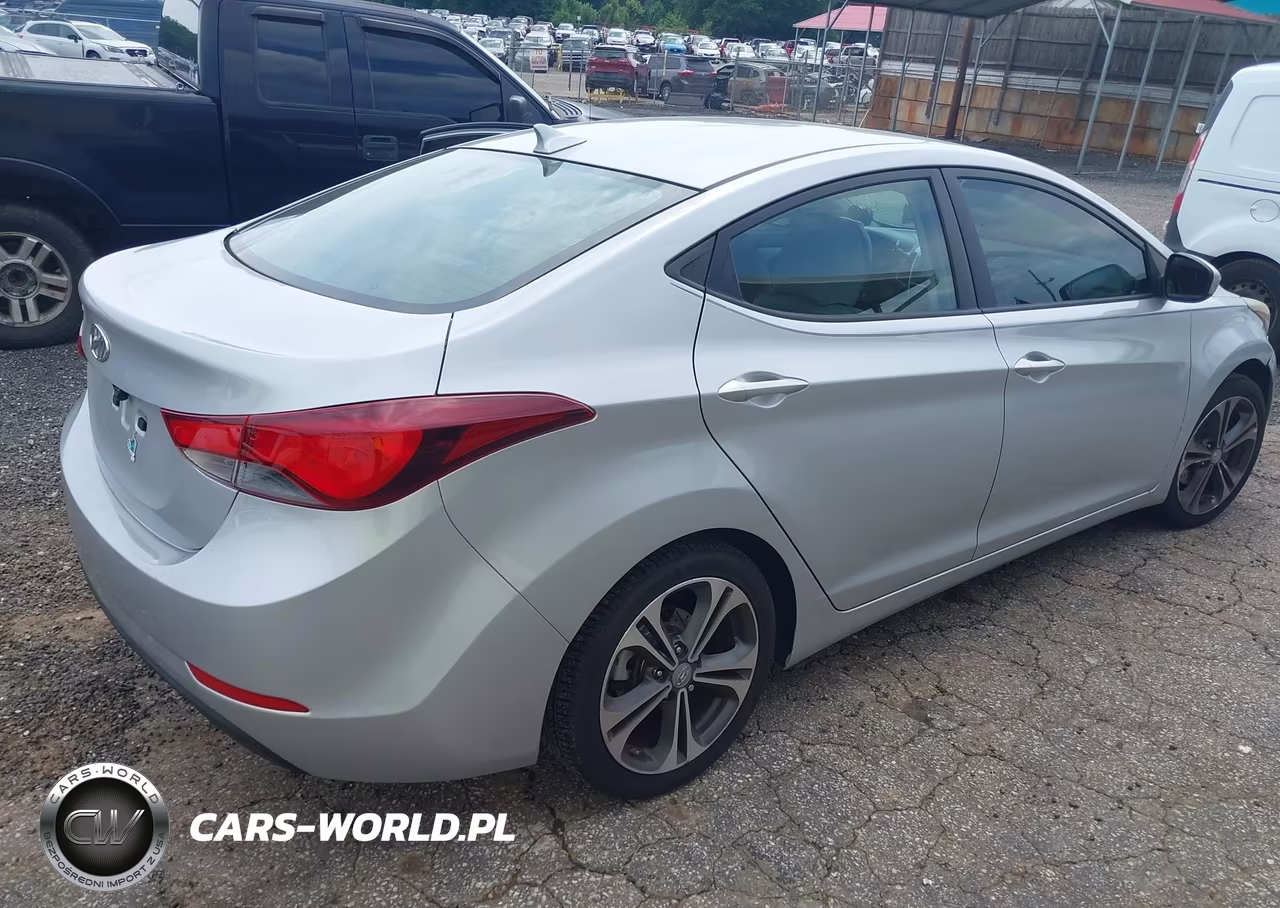 2014 Hyundai Elantra Se VIN:5NPDH4AE3EH498913 - 4