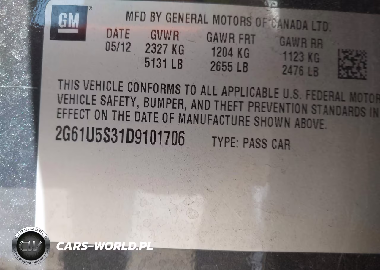 2013 Cadillac Xts Platinum VIN:2G61U5S31D9101706 - 8