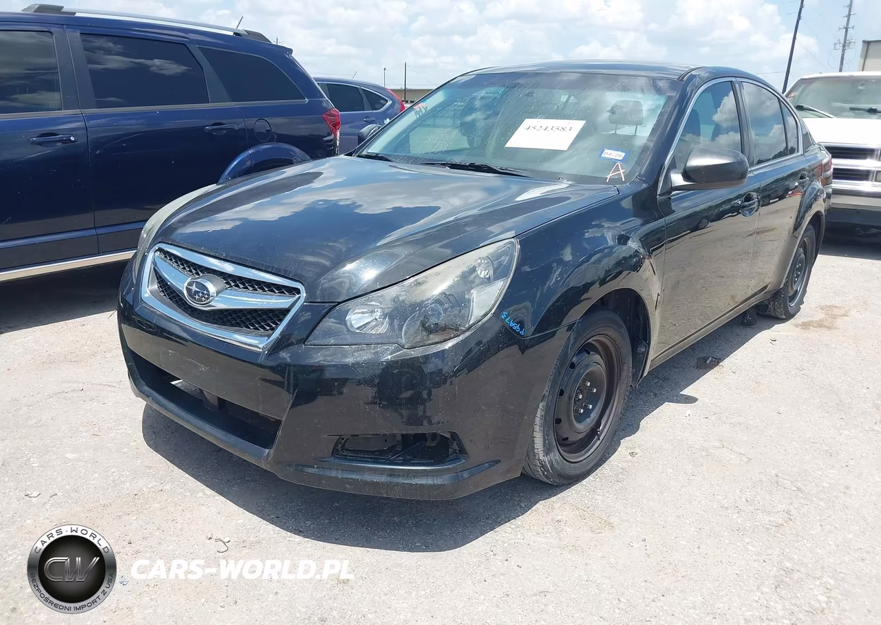 2010 Subaru Legacy 2.5I VIN:4S3BMCA61A3237856 - 2
