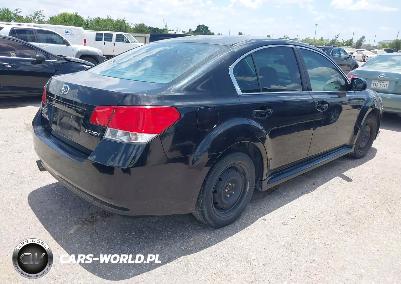 2010 Subaru Legacy 2.5I VIN:4S3BMCA61A3237856 - 4
