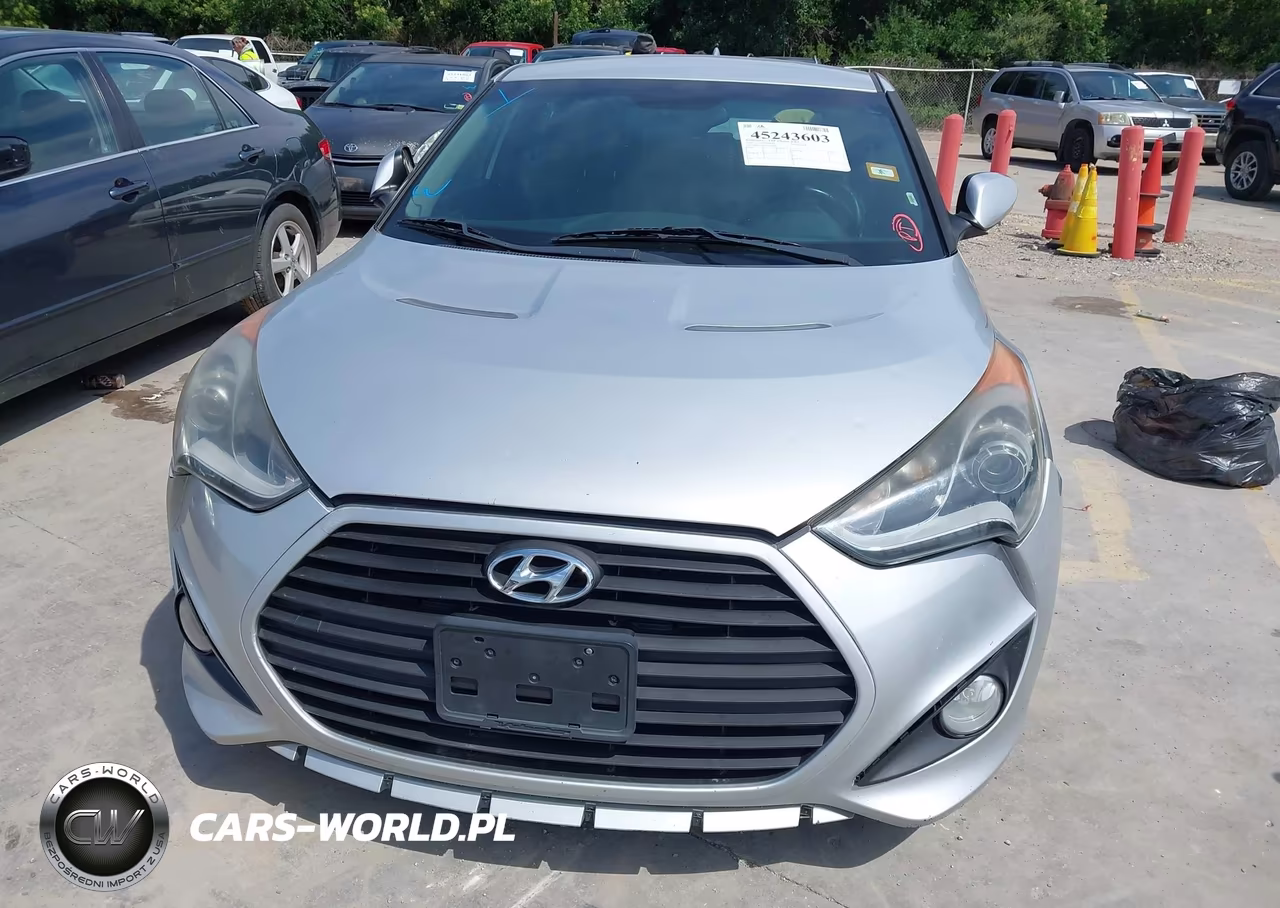2014 Hyundai Veloster Turbo W-Black VIN:KMHTC6AE9EU200680 - 12