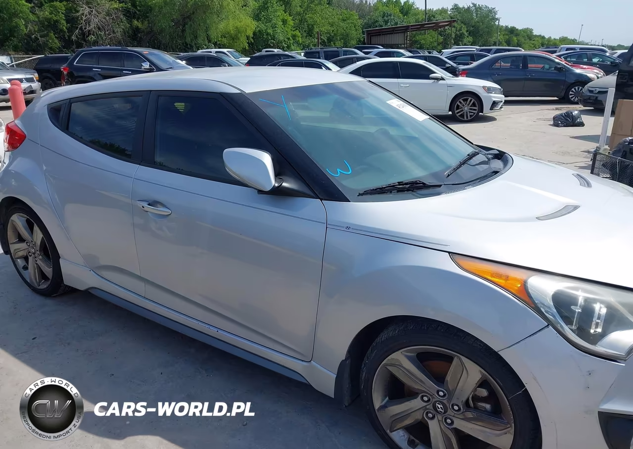 2014 Hyundai Veloster Turbo W-Black VIN:KMHTC6AE9EU200680 - 13