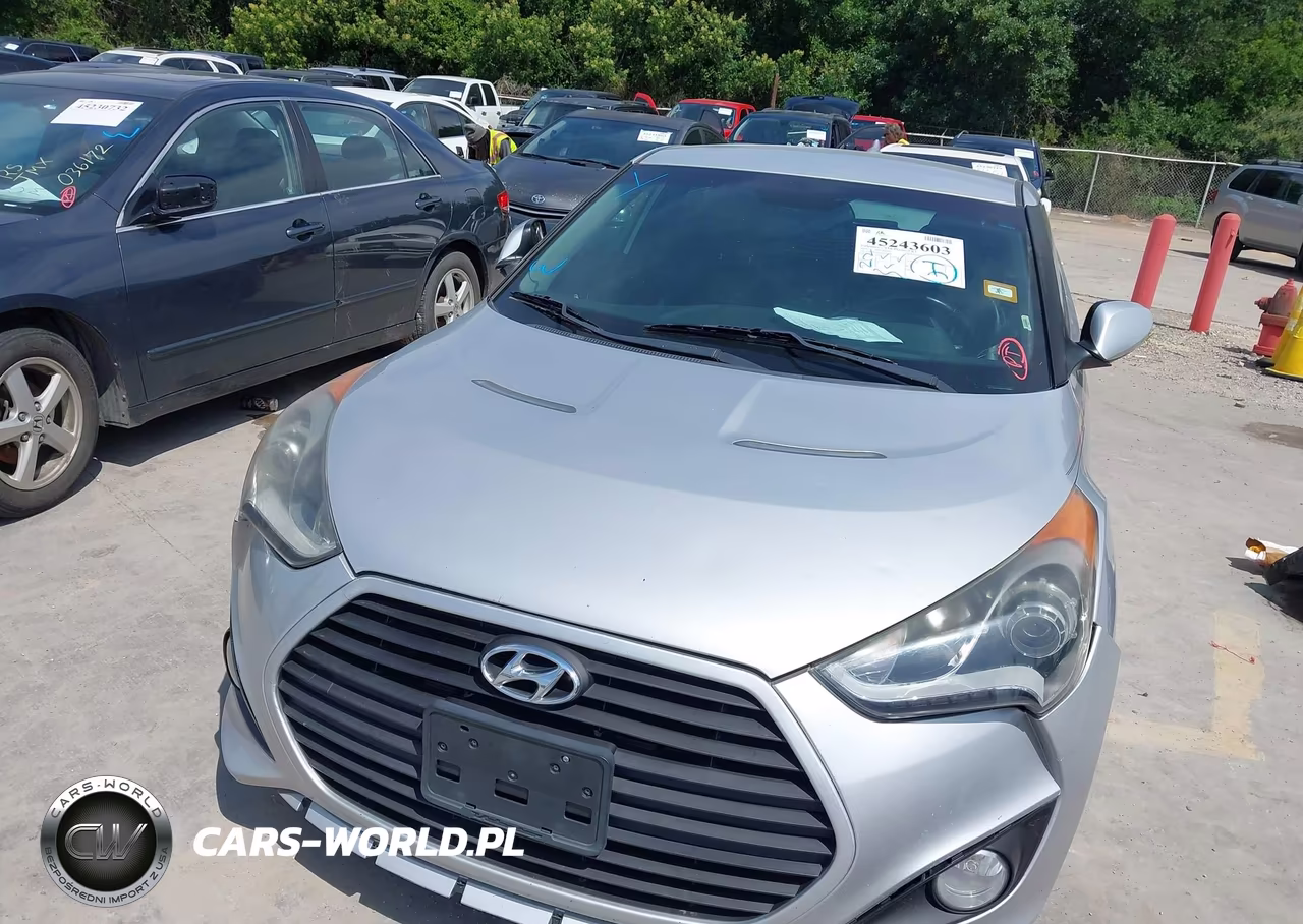 2014 Hyundai Veloster Turbo W-Black VIN:KMHTC6AE9EU200680 - 6