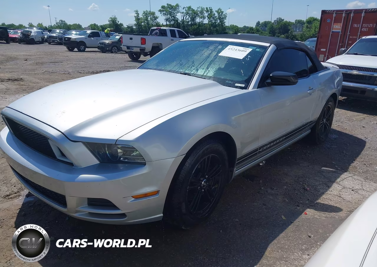 2013 Ford Mustang V6 VIN:1ZVBP8EM5D5214373 - 2