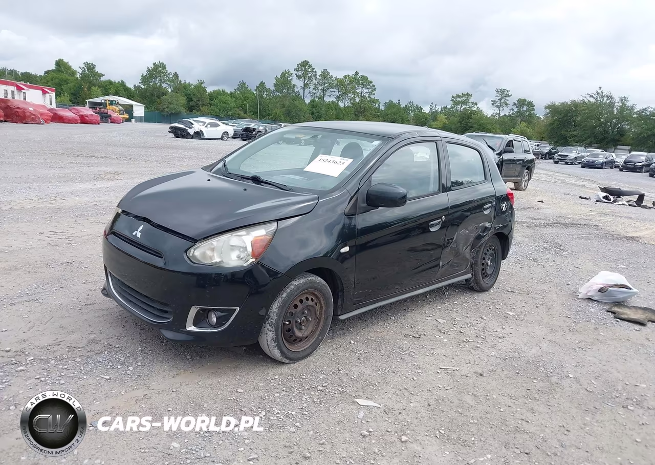 2015 Mitsubishi Mirage De VIN:ML32A3HJ7FH006931 - 2