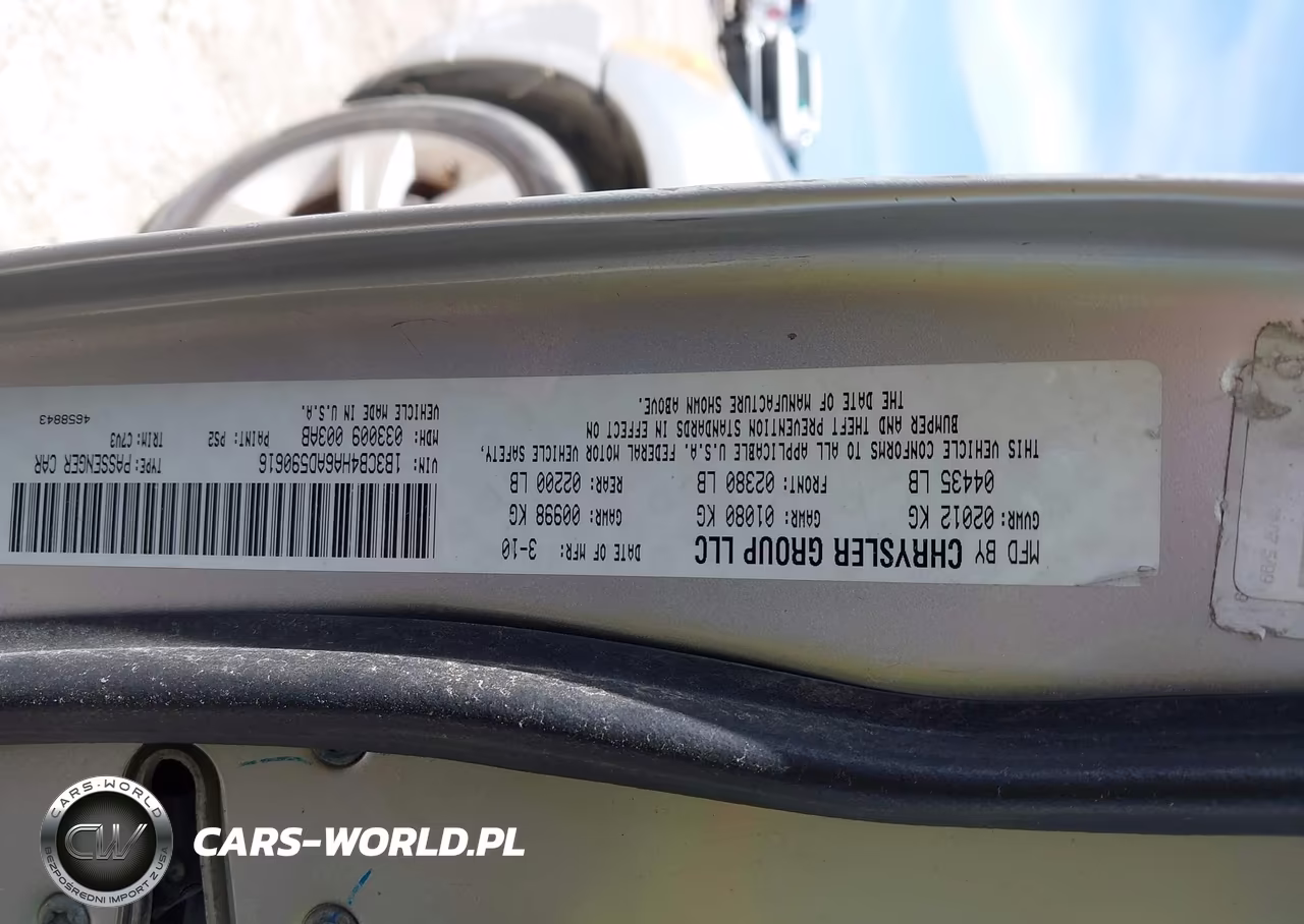 2010 Dodge Caliber Sxt VIN:1B3CB4HA6AD590616 - 9