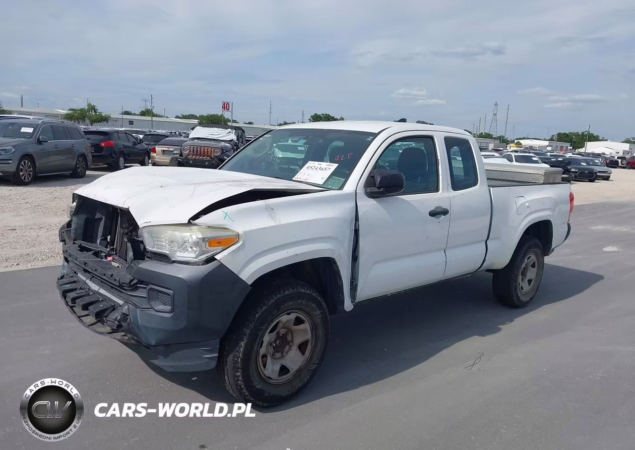 2016 Toyota Tacoma Sr VIN:5TFRX5GN7GX061834 - 2