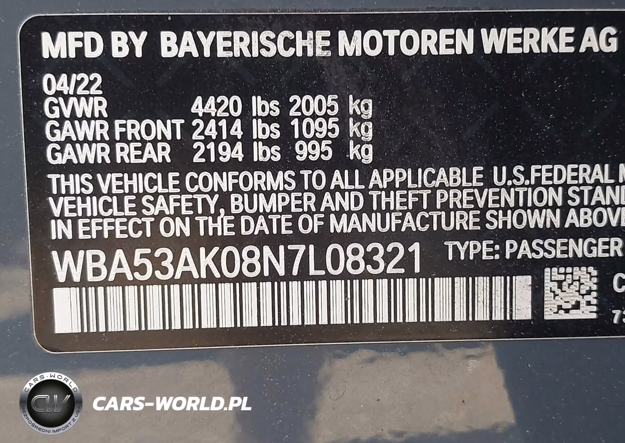 2022 BMW 228 Gran Coupe I Sdrive VIN:WBA53AK08N7L08321 - 9