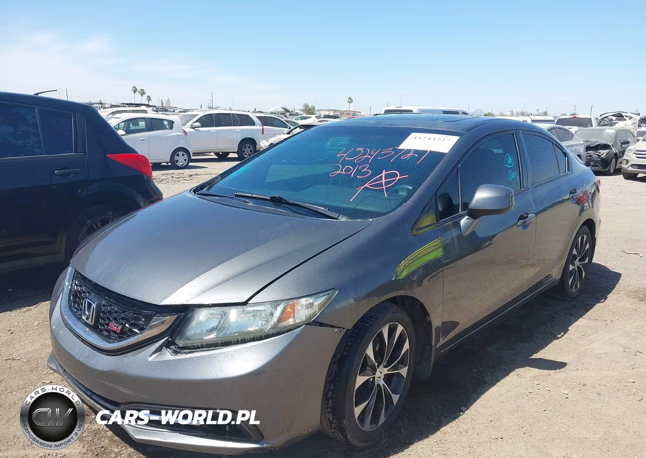 2013 Honda Civic Si VIN:2HGFB6E58DH709127 - 2
