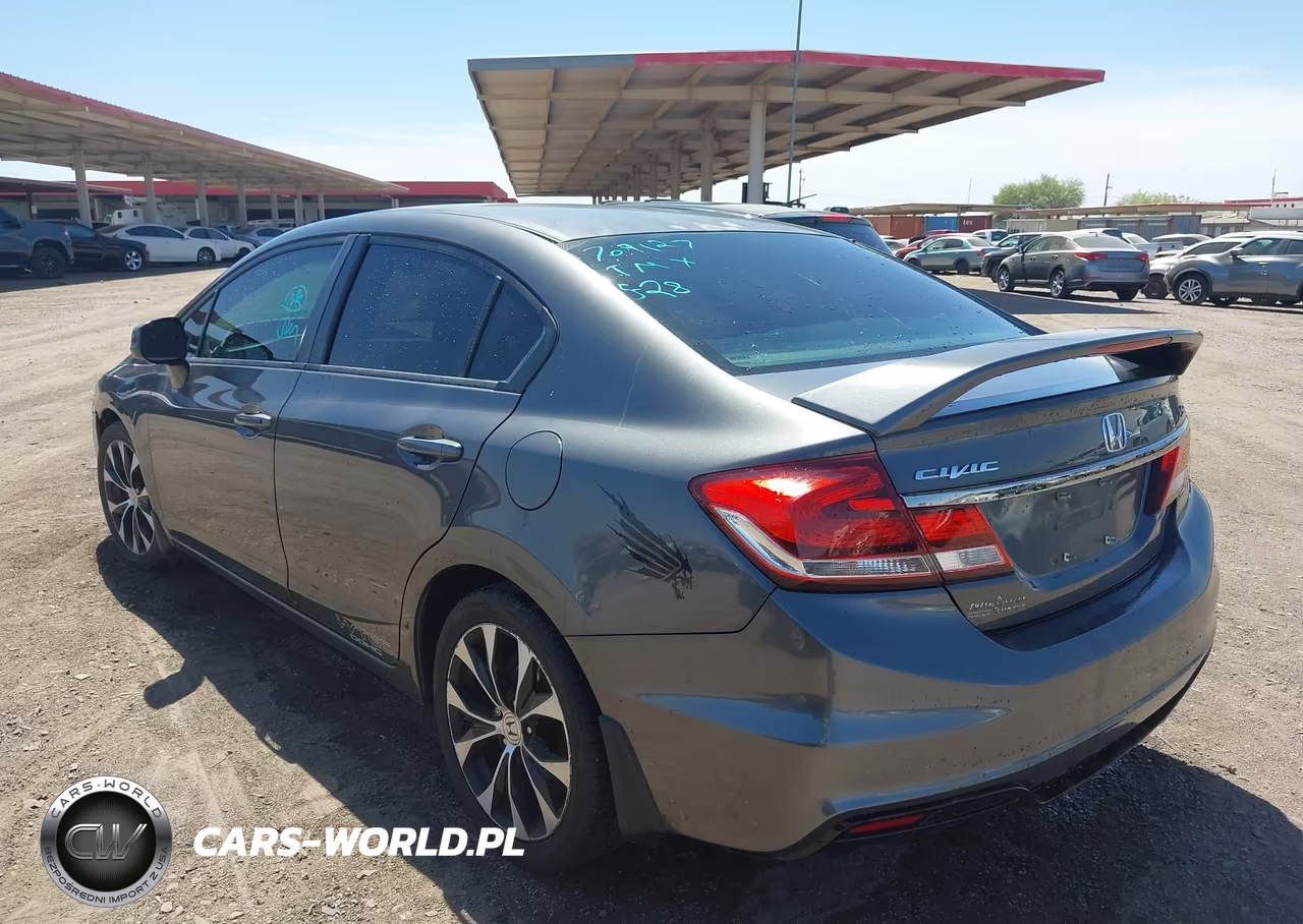 2013 Honda Civic Si VIN:2HGFB6E58DH709127 - 3