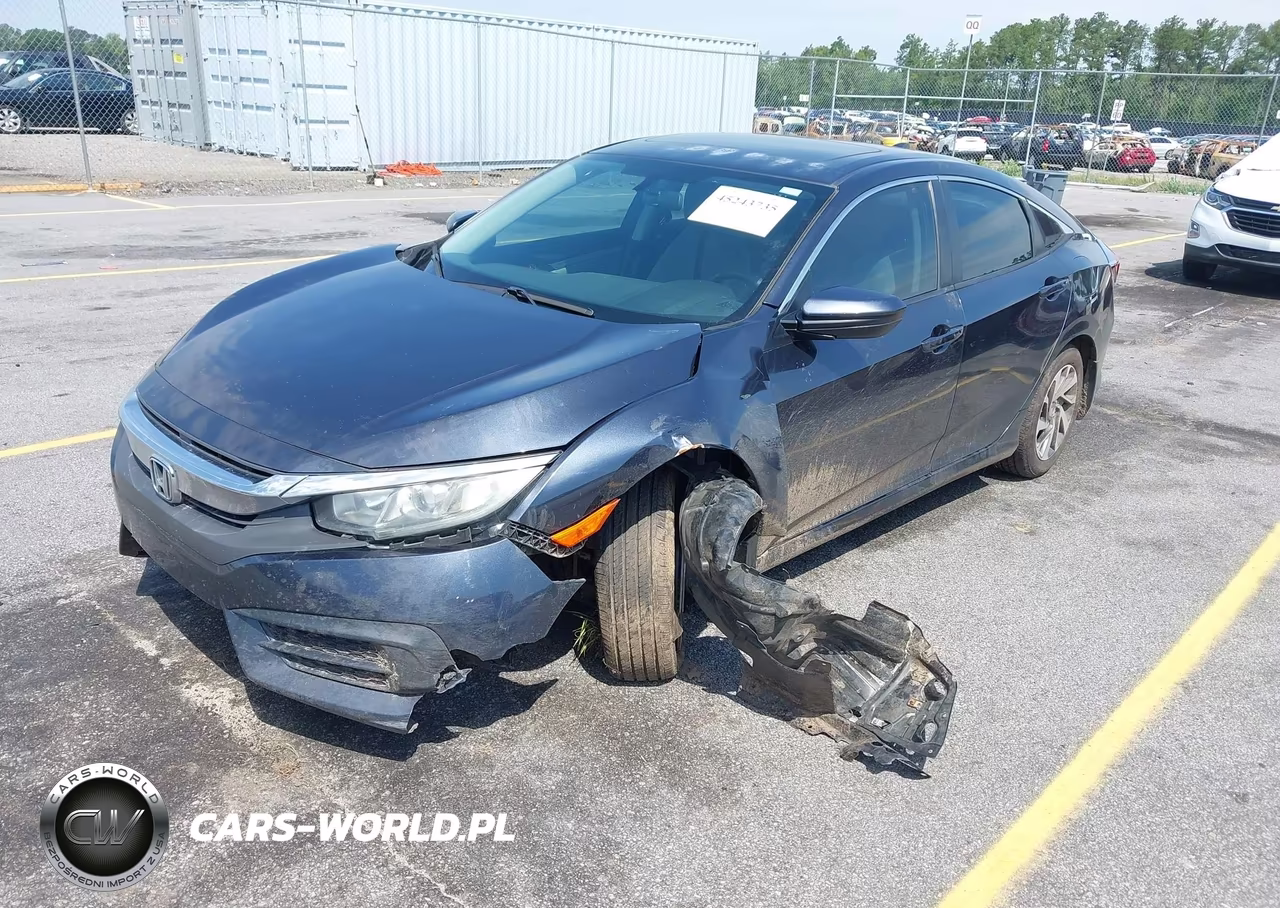 2018 Honda Civic Ex VIN:2HGFC2F7XJH509903 - 2