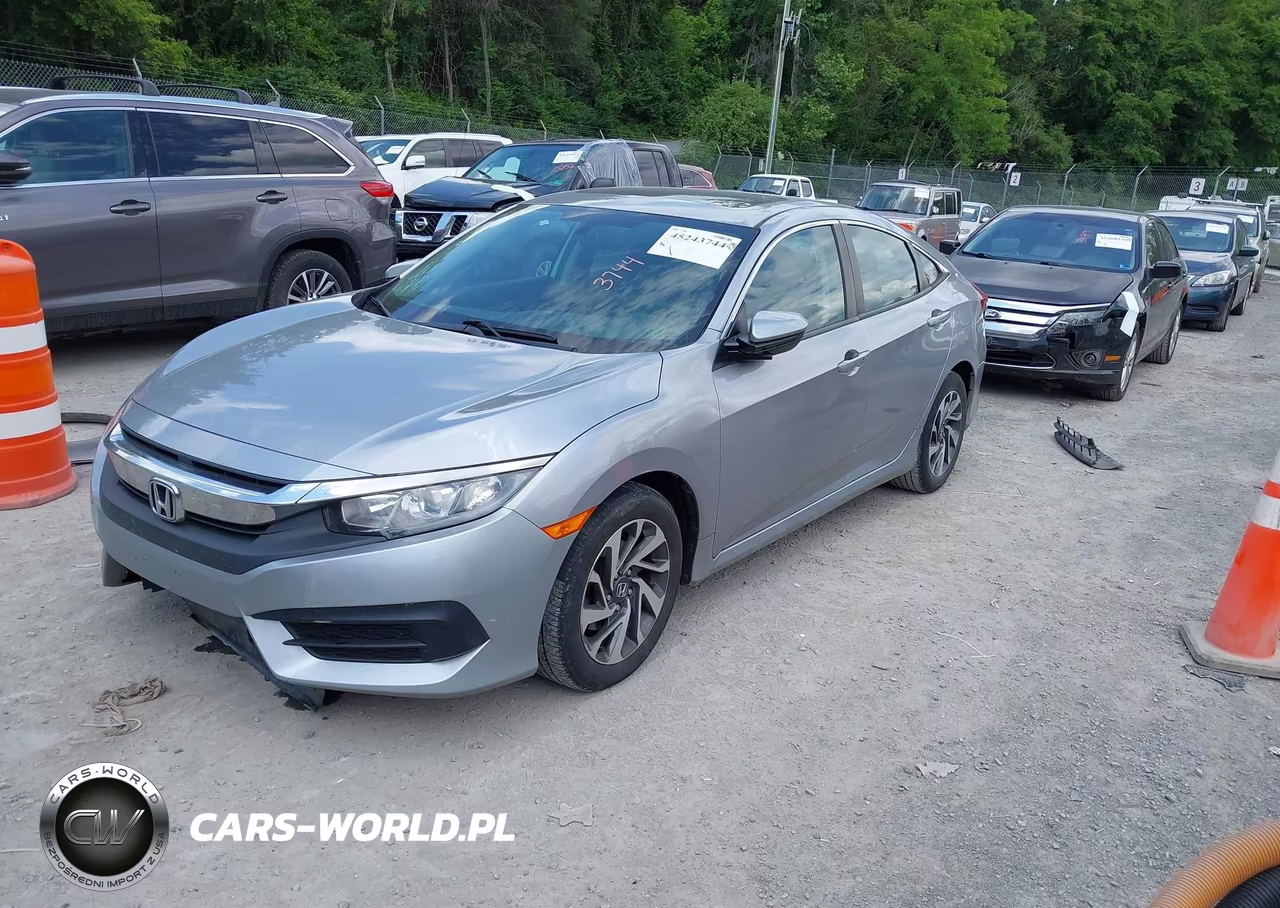 2016 Honda Civic Ex VIN:19XFC2F79GE053296 - 2