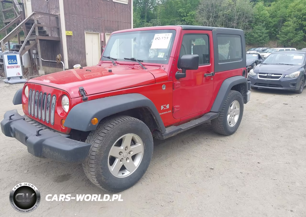 2007 Jeep Wrangler X VIN:1J4FA24127L103350 - 2