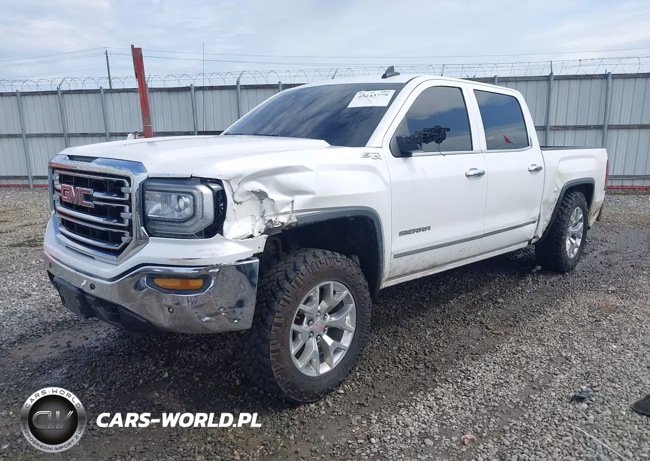 2017 GMC Sierra 1500 Slt VIN:3GTU2NEC8HG408457 - 2