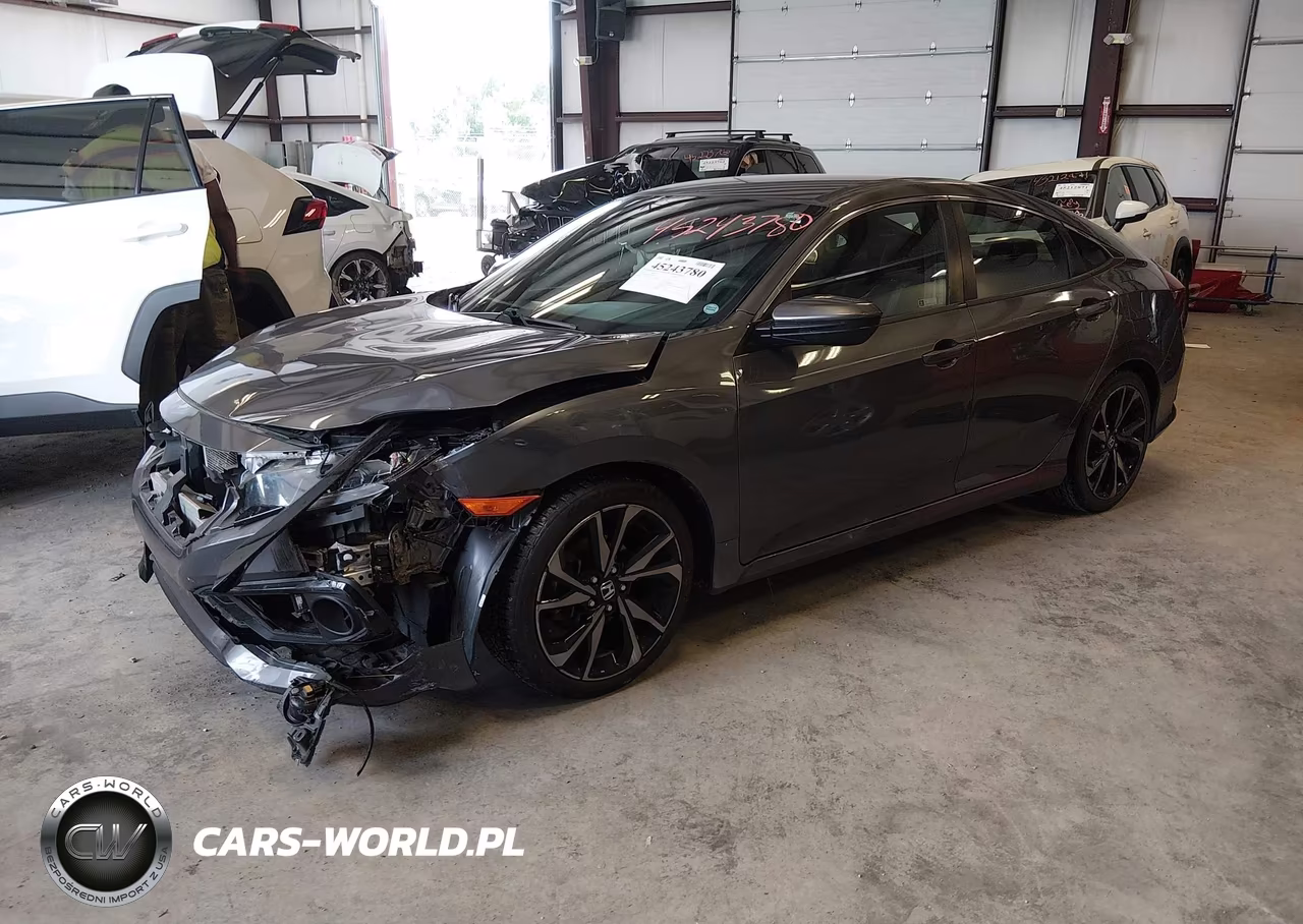 2020 Honda Civic Sport VIN:2HGFC2F80LH509694 - 2