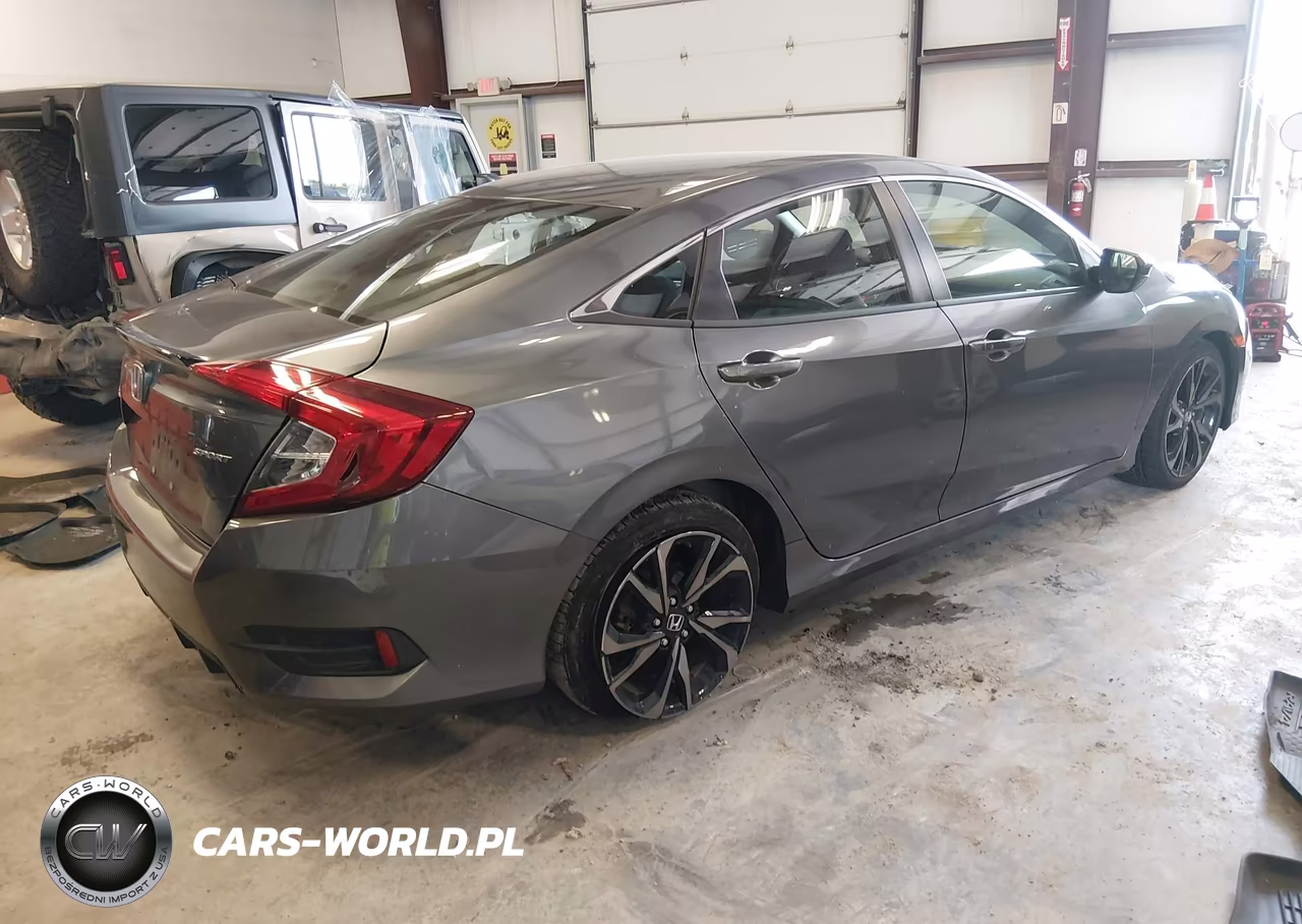 2020 Honda Civic Sport VIN:2HGFC2F80LH509694 - 4
