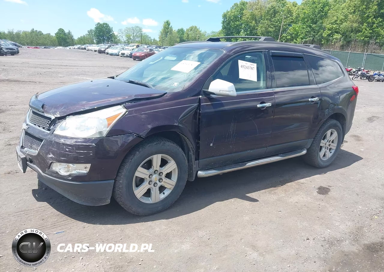 2010 Chevrolet Traverse Lt VIN:1GNLVFED6AS112540 - 2