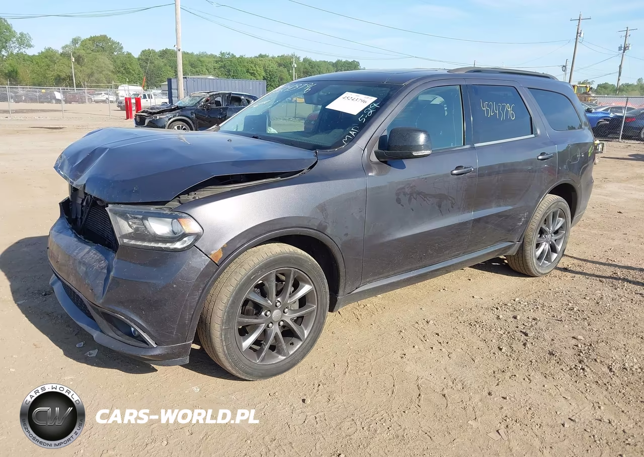 2018 Dodge Durango Gt Awd VIN:1C4RDJDG0JC346414 - 2