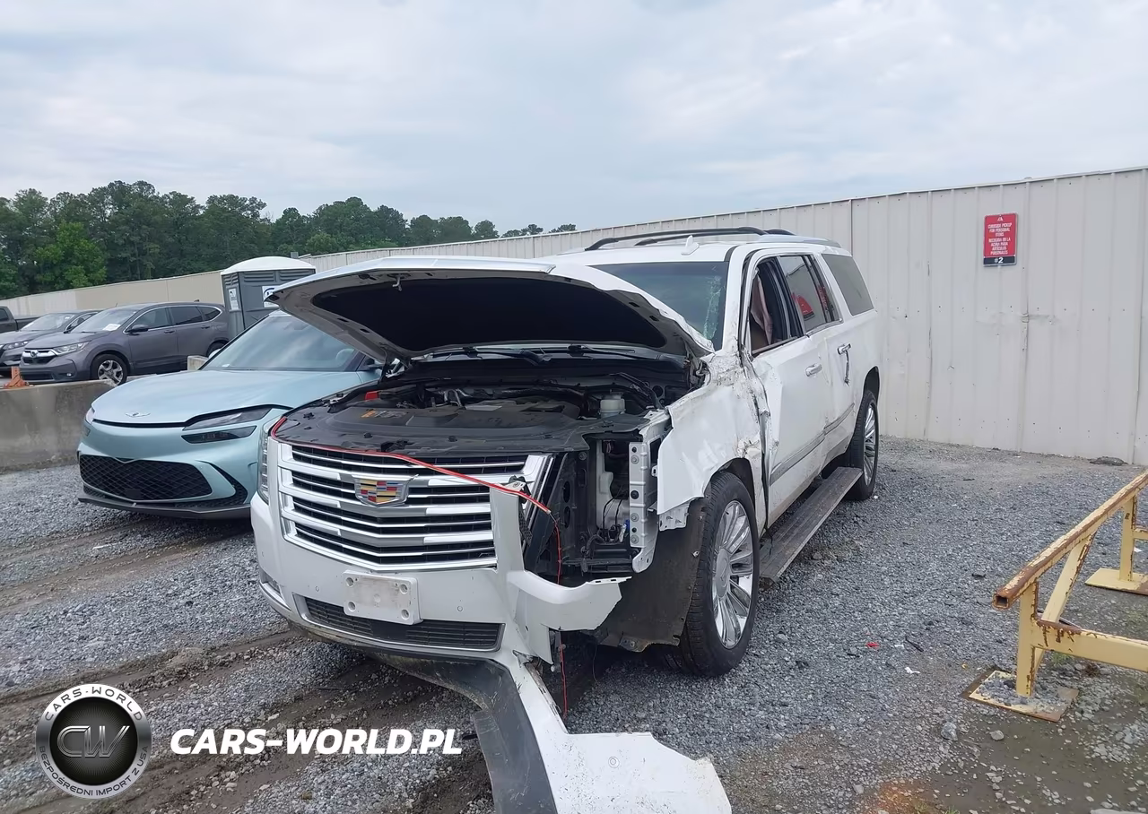 2018 Cadillac Escalade Esv Platinum VIN:1GYS4KKJ6JR307372 - 2