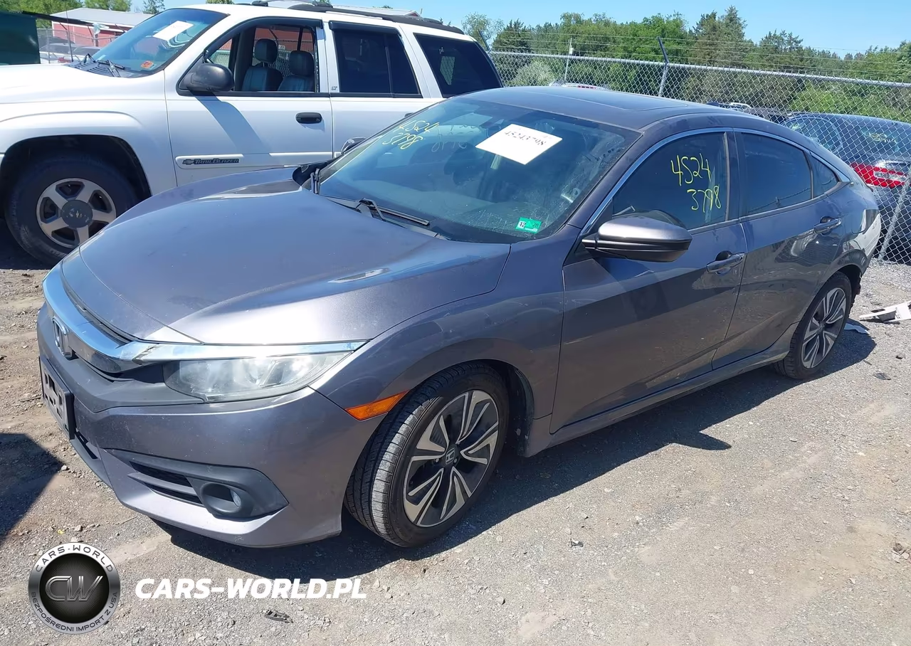 2016 Honda Civic Ex-T VIN:19XFC1F39GE025036 - 2