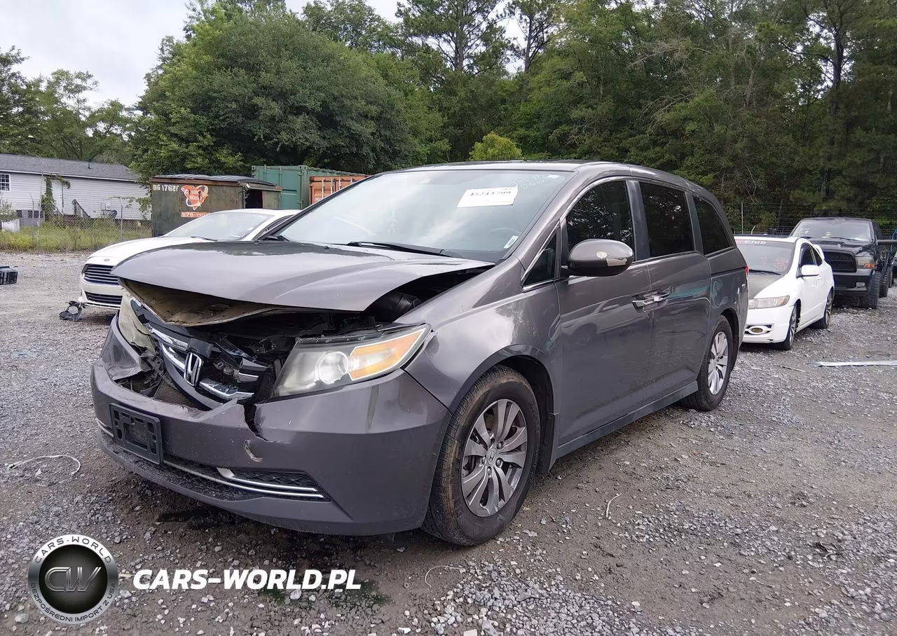 2014 Honda Odyssey Ex-L VIN:5FNRL5H60EB052371 - 2
