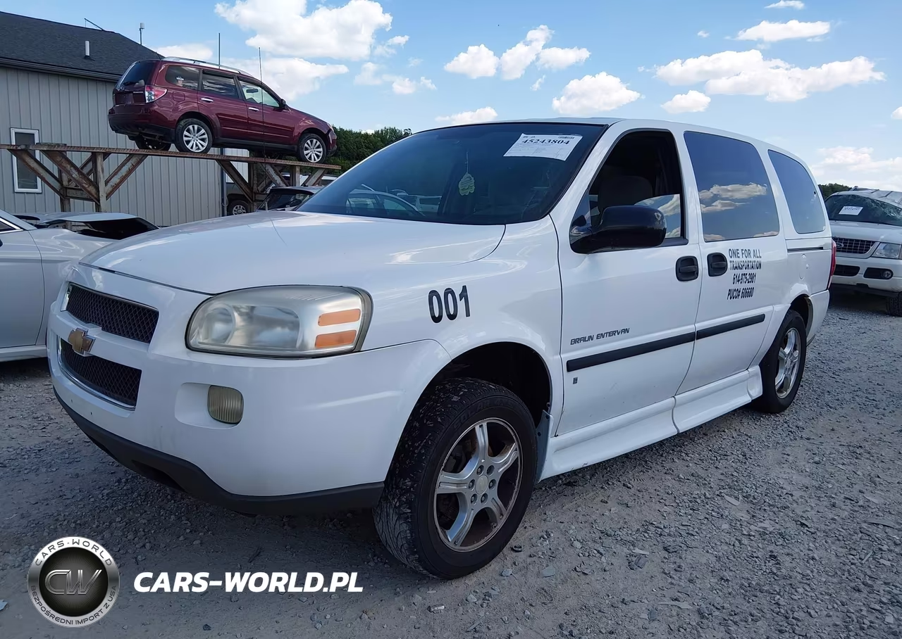 2008 Chevrolet Uplander Ls VIN:1GBDV13W98D142073 - 2