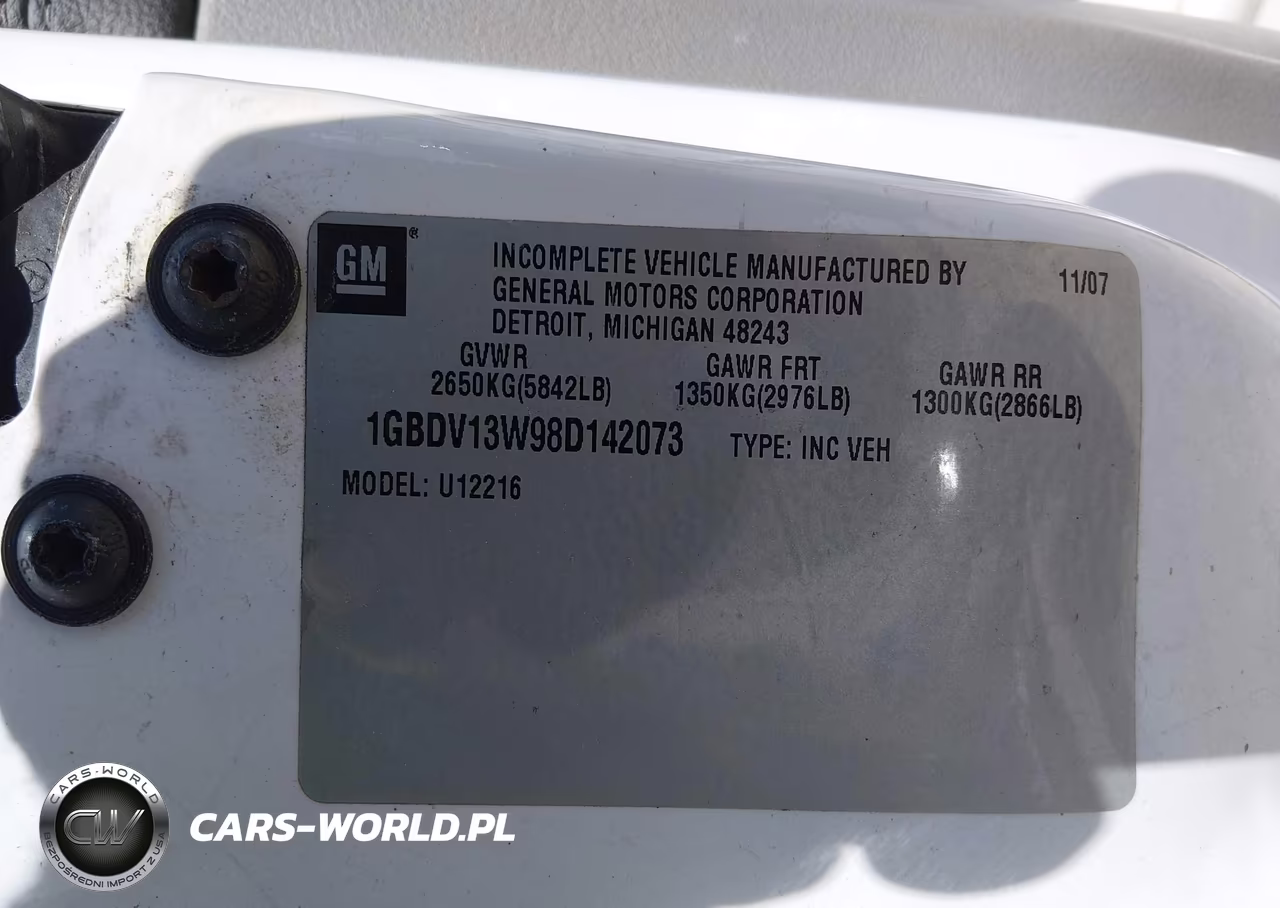 2008 Chevrolet Uplander Ls VIN:1GBDV13W98D142073 - 9