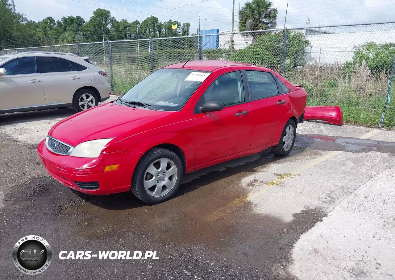 2006 Ford Focus Zx4 VIN:1FAHP34N76W229857 - 2