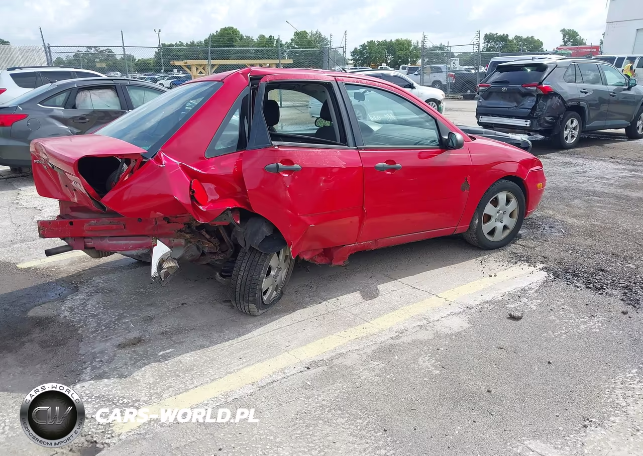 2006 Ford Focus Zx4 VIN:1FAHP34N76W229857 - 4