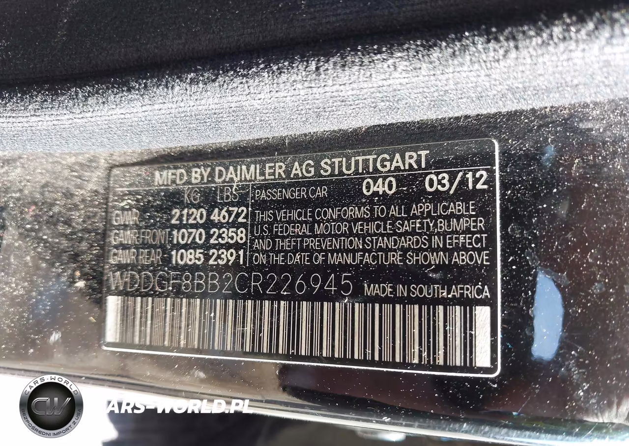 2012 Mercedes-Benz C 300 Luxury 4Matic VIN:WDDGF8BB2CR226945 - 9