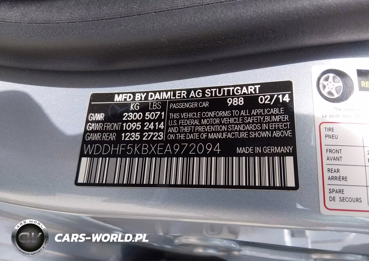 2014 Mercedes-Benz E 350 VIN:WDDHF5KBXEA972094 - 9