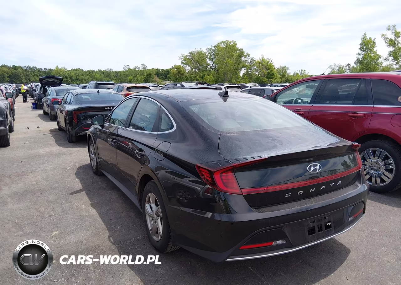 2021 Hyundai Sonata Se VIN:5NPEG4JA7MH114652 - 3