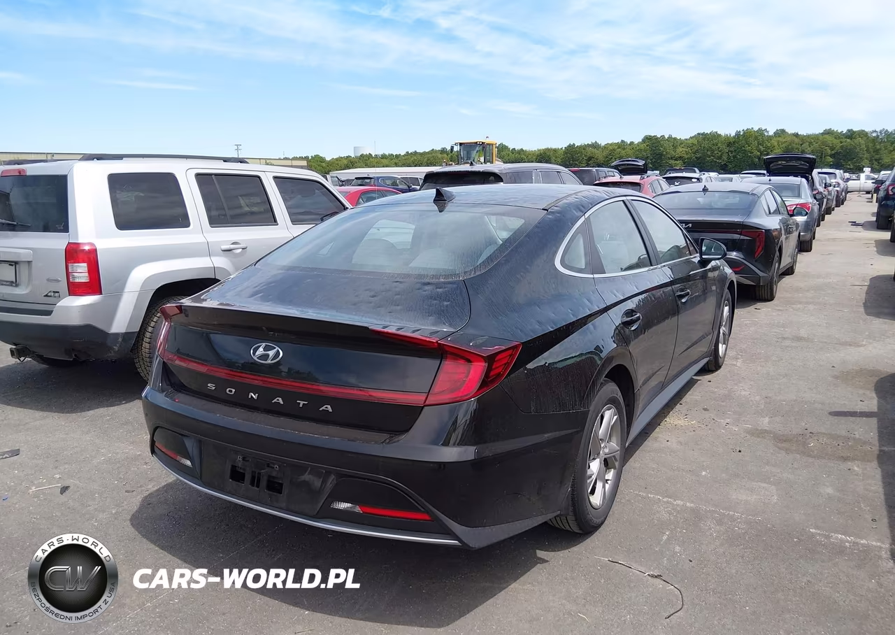 2021 Hyundai Sonata Se VIN:5NPEG4JA7MH114652 - 4