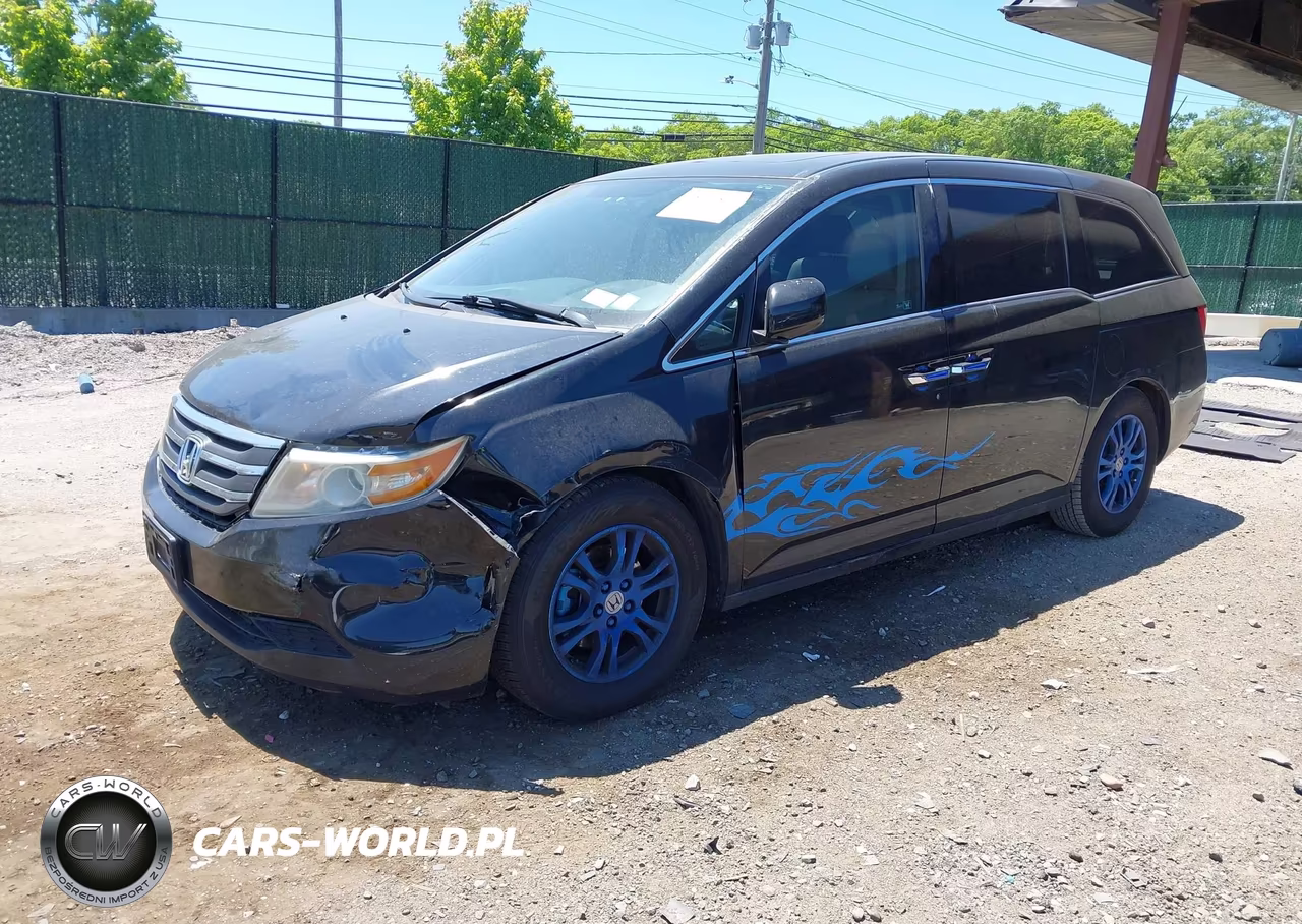 2012 Honda Odyssey Ex-L VIN:5FNRL5H63CB089573 - 2