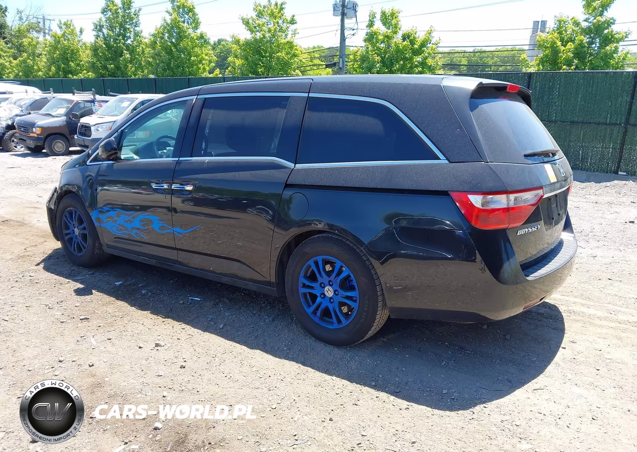 2012 Honda Odyssey Ex-L VIN:5FNRL5H63CB089573 - 3
