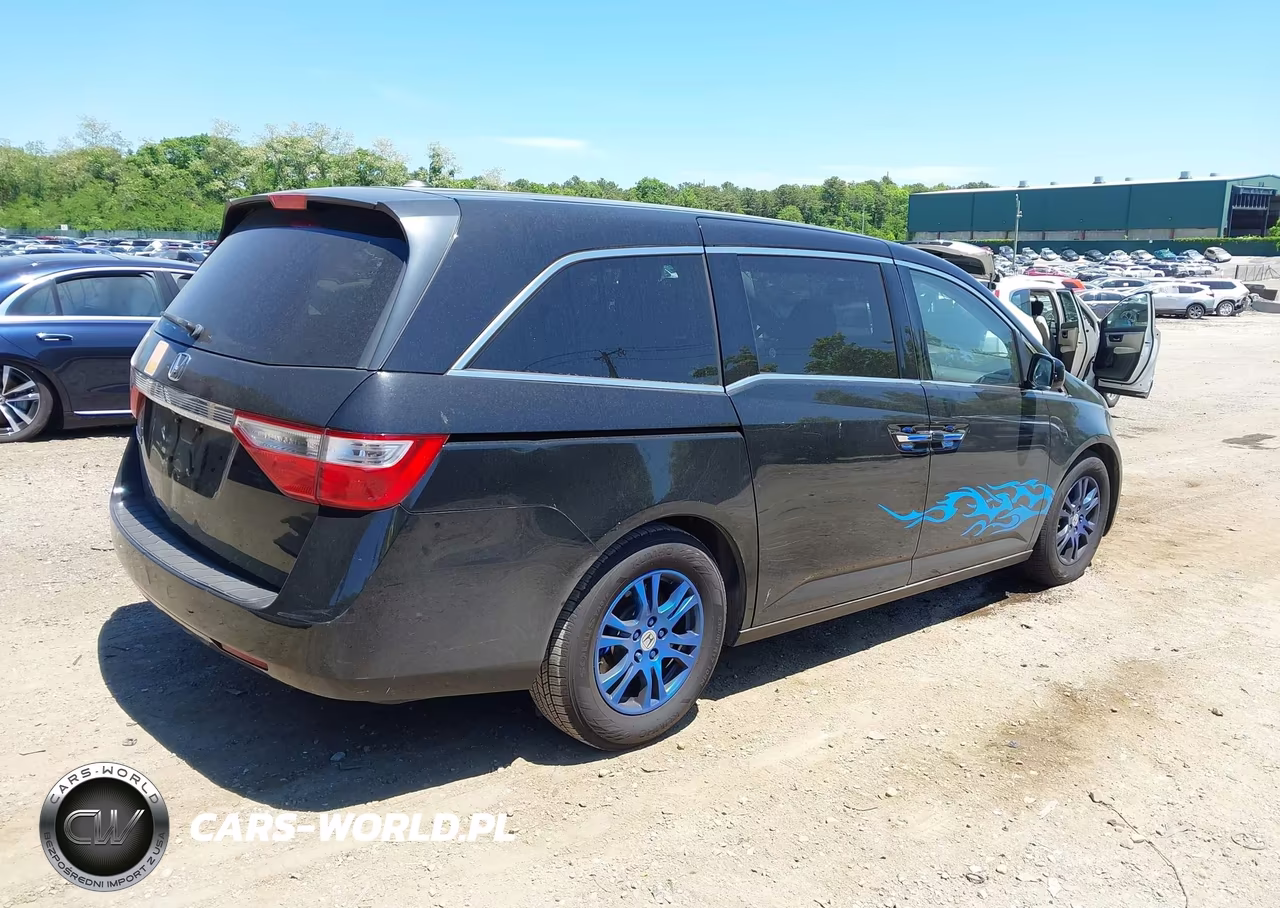 2012 Honda Odyssey Ex-L VIN:5FNRL5H63CB089573 - 4