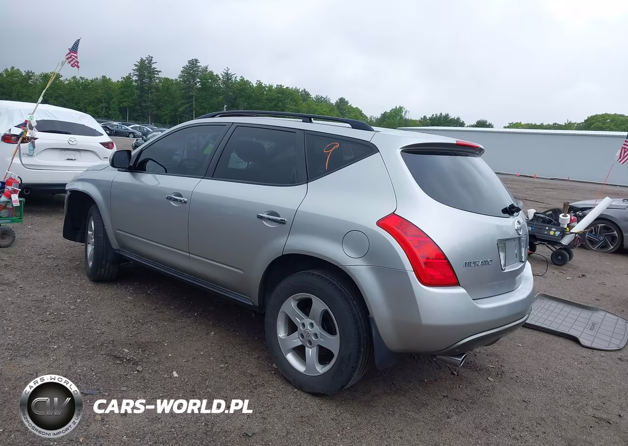 2004 Nissan Murano Sl VIN:JN8AZ08W74W307658 - 3