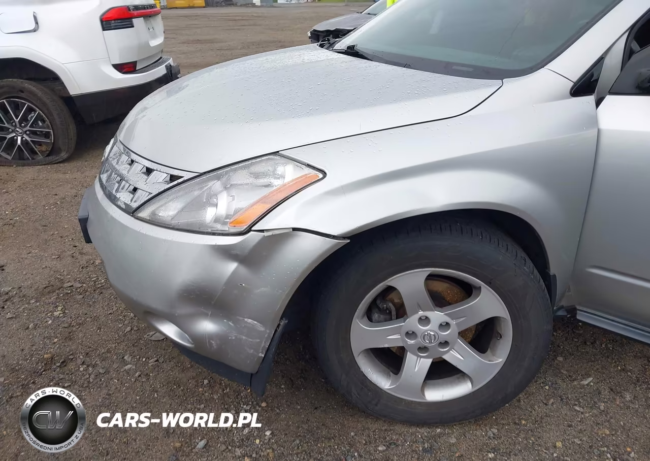 2004 Nissan Murano Sl VIN:JN8AZ08W74W307658 - 6