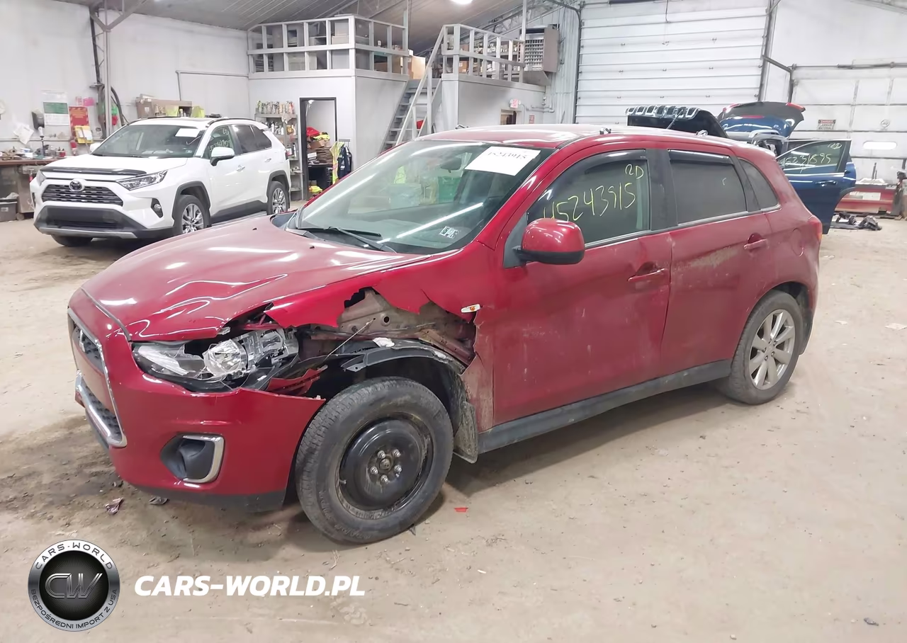 2015 Mitsubishi Outlander Sport Es VIN:4A4AR3AU4FE054080 - 2