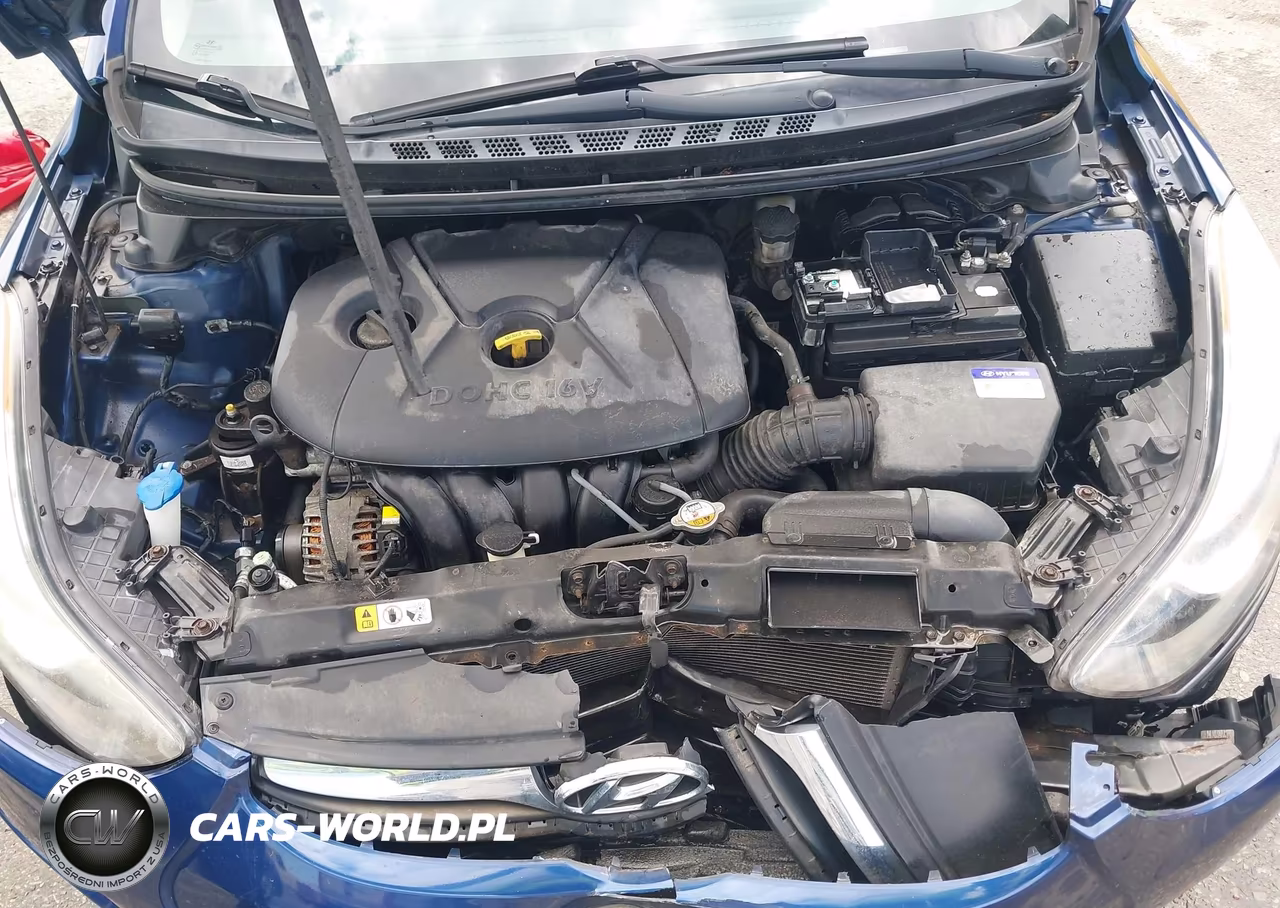 2013 Hyundai Elantra Gls VIN:KMHDH4AE4DU557452 - 10