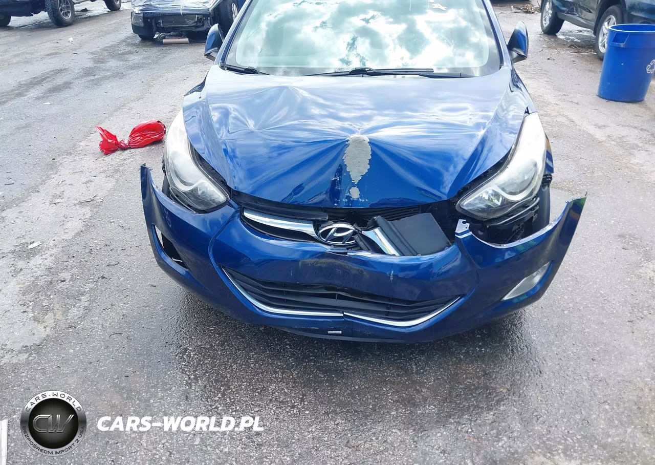 2013 Hyundai Elantra Gls VIN:KMHDH4AE4DU557452 - 6
