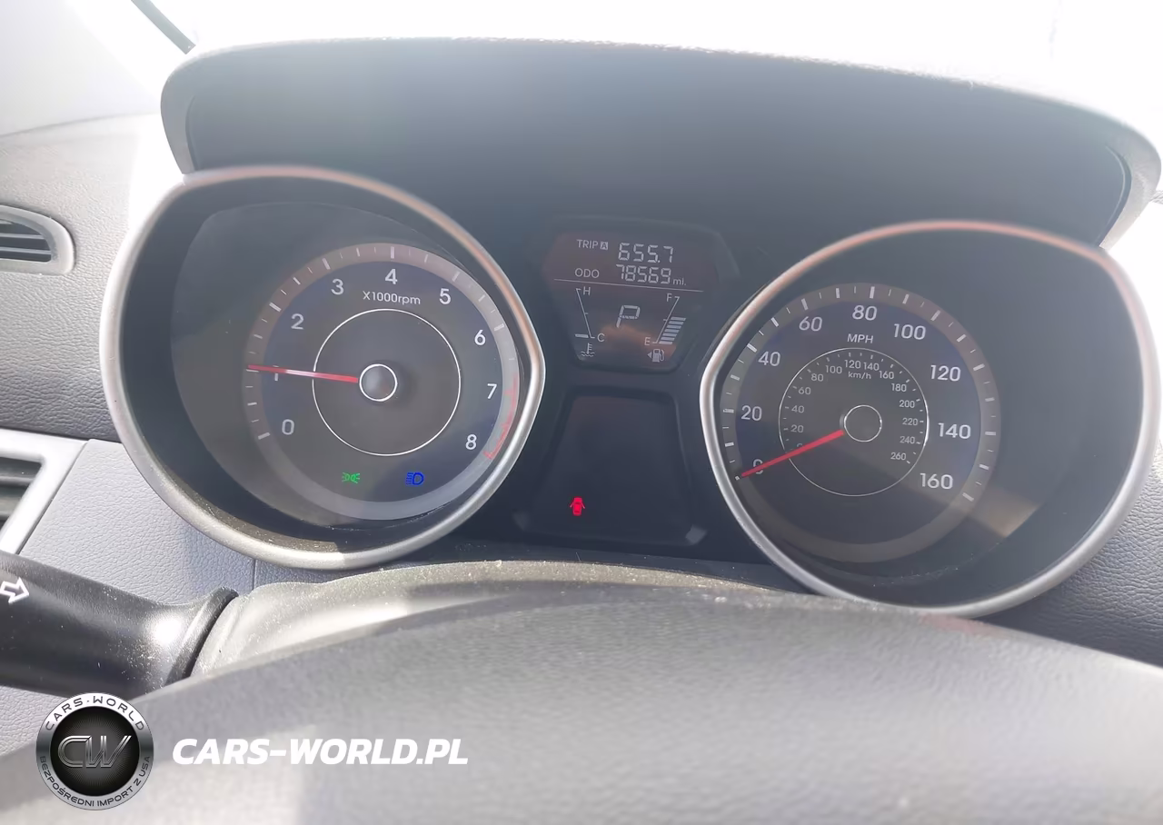 2013 Hyundai Elantra Gls VIN:KMHDH4AE4DU557452 - 7