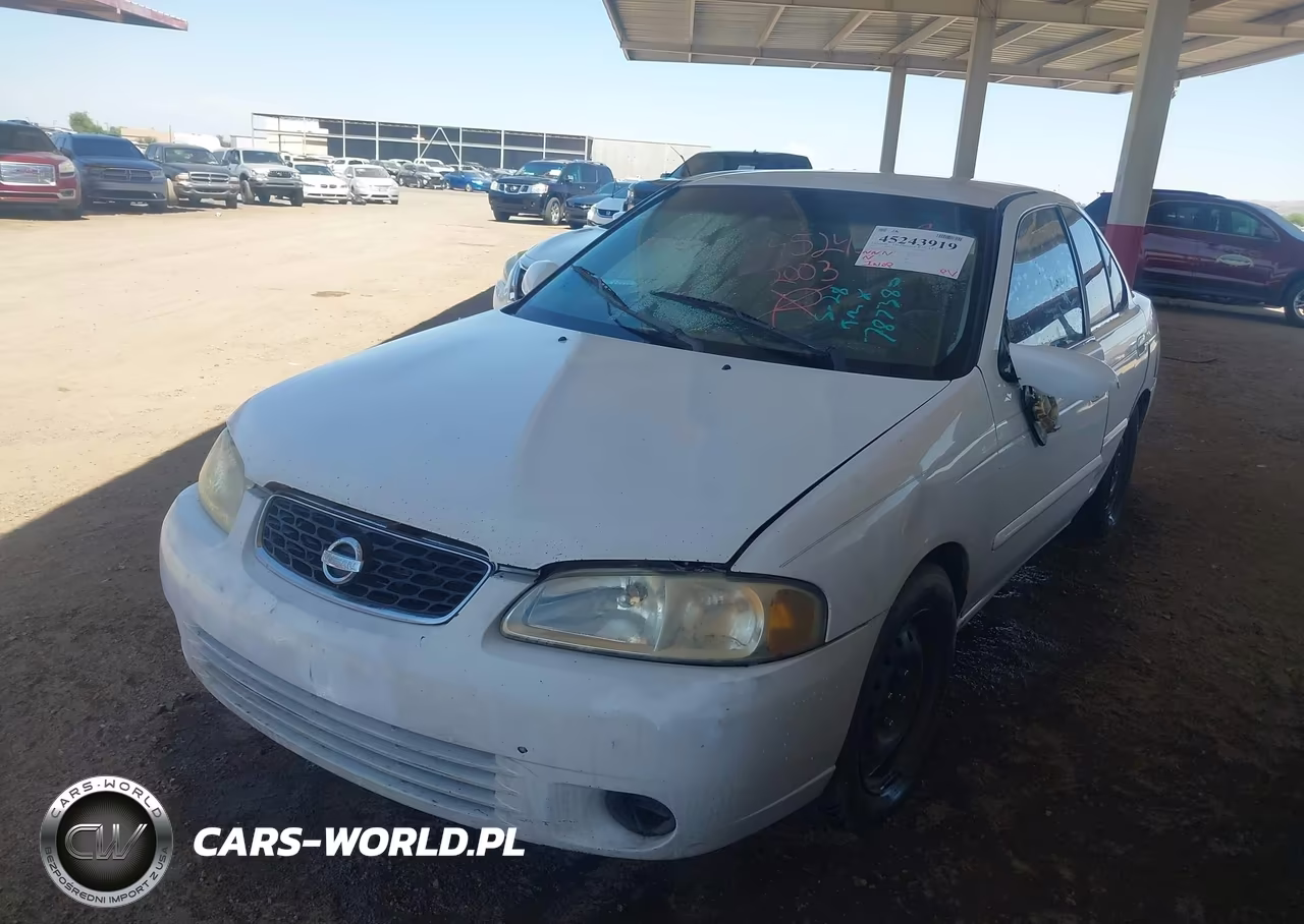 2003 Nissan Sentra Gxe VIN:3N1CB51D13L787380 - 2