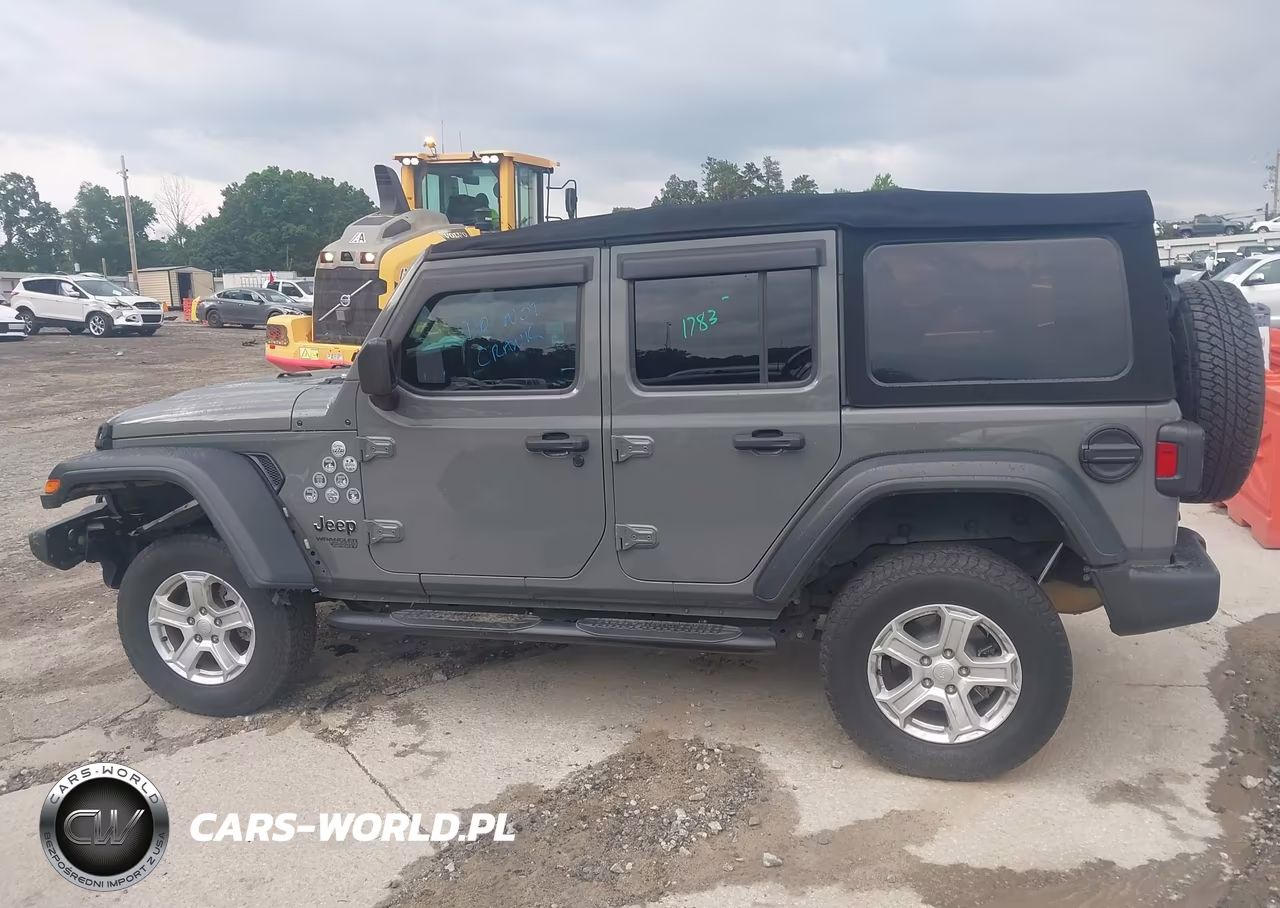 2018 Jeep Wrangler Unlimited Sport S 4X4 VIN:1C4HJXDNXJW321783 - 14
